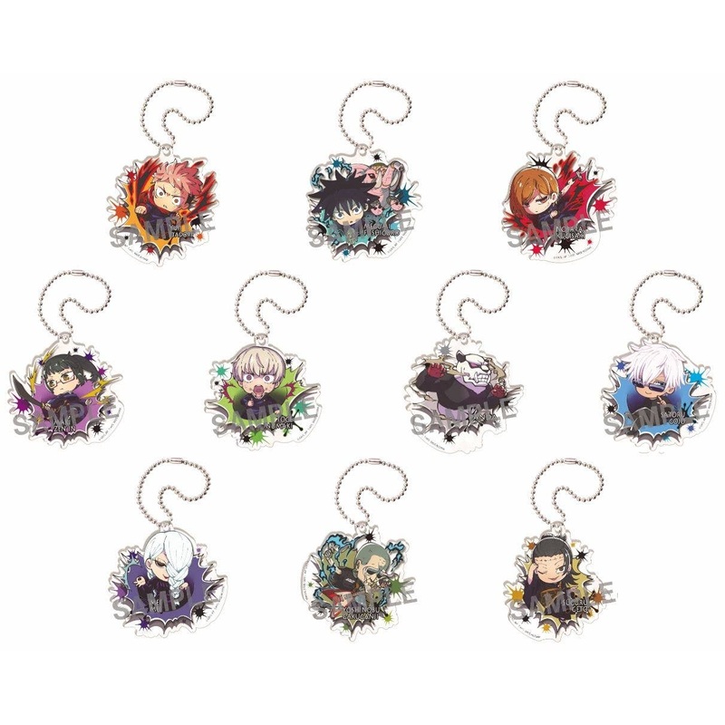 Jujutsu Kaisen: Buchimasu! Combat Acrylic Keychain: 1Box (10pcs)