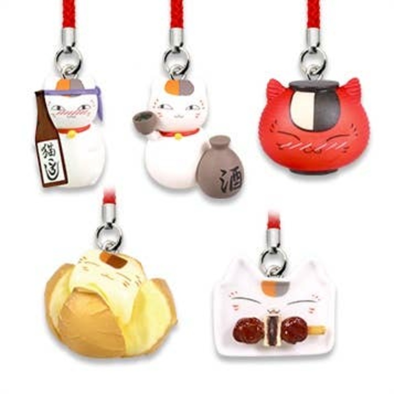 Natsume's Book of Friends: Nyanko-Sensei Nombe-Yokocho Strap Vol.2: 1Box (10pcs)