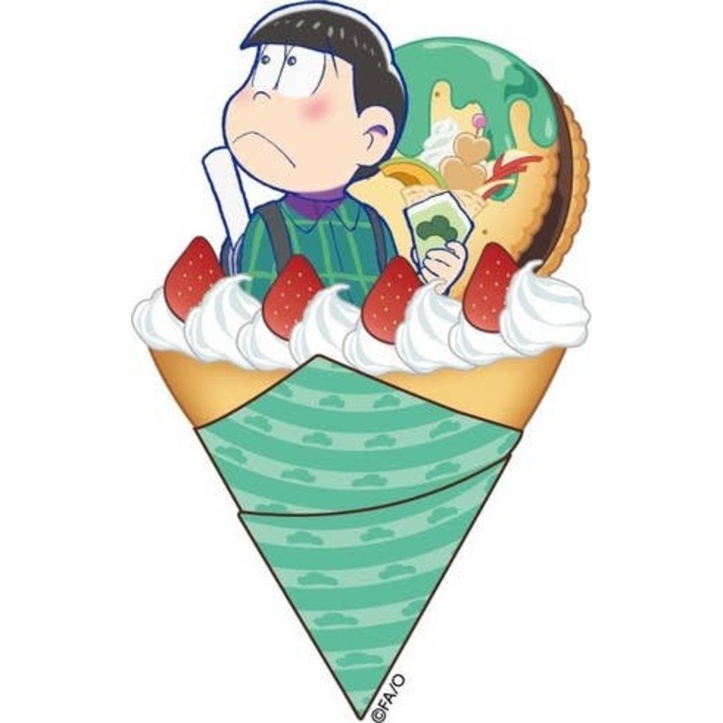 Osomatsu-san Acrylic Crepe Keychain / Choromatsu