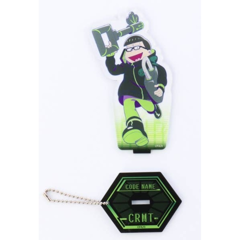 Osomatsu-san: Acrylic Keychain w/Stand C Hacker Ver. Choromatsu