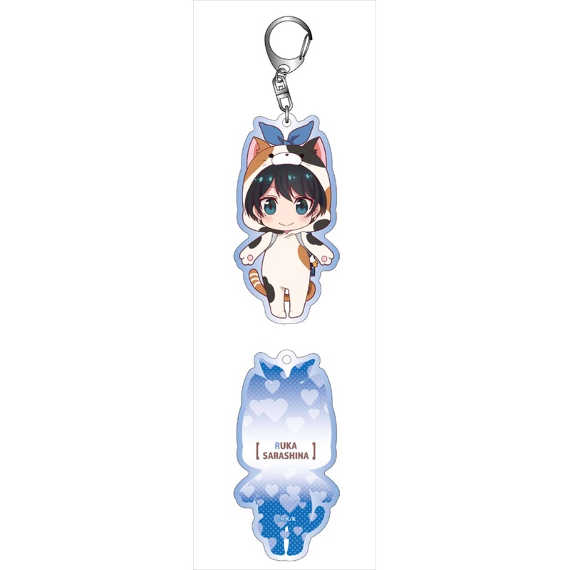 Rent-A-Girlfriend: Animarukko Acrylic Keychain: Ruka Sarashina