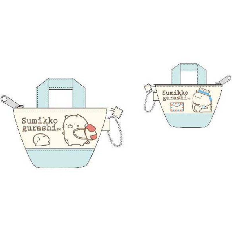 Sumikko Gurashi Petit Tote Ball Chain Blue