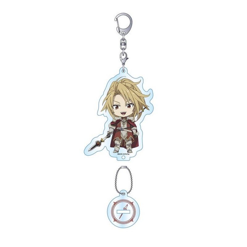 The Rising of the Shield Hero: Nendoroid Plus Acrylic Keychain with Charm Motoyasu Kitamura