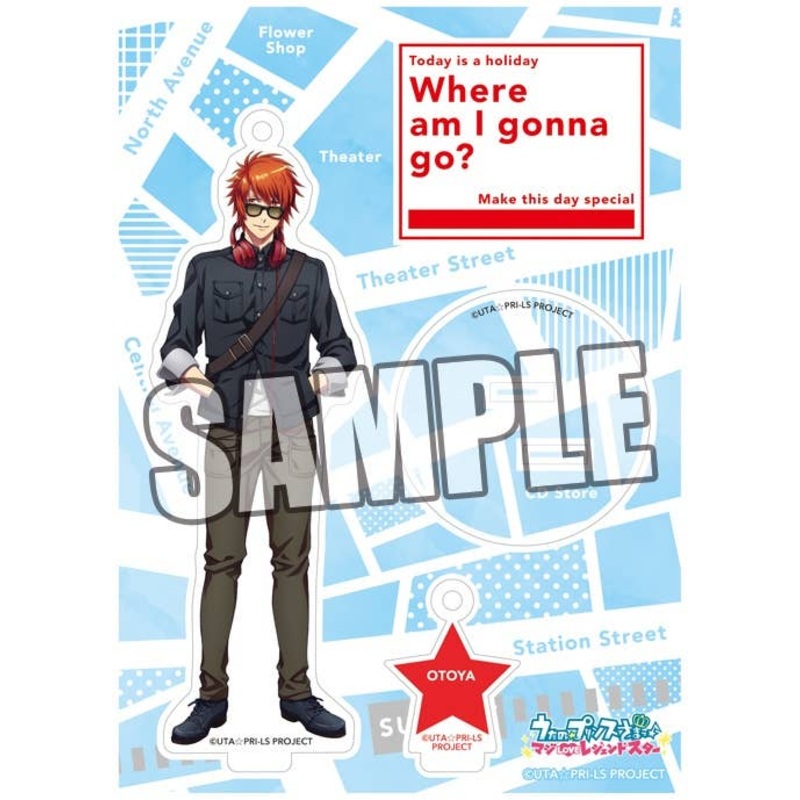 Uta no Prince-Sama Maji Love Legend Star: Acrylic Keychain with Stand Otoya Ittoki