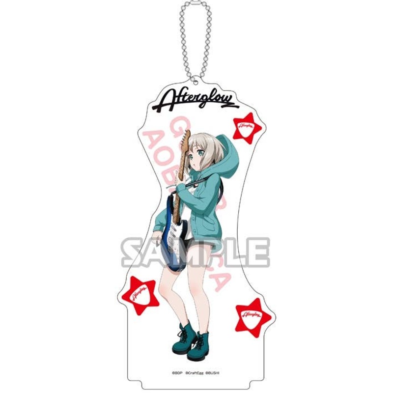 BanG Dream! Girls Band Party! Acrylic Stand Key Chain Moka Aoba (Afterglow)