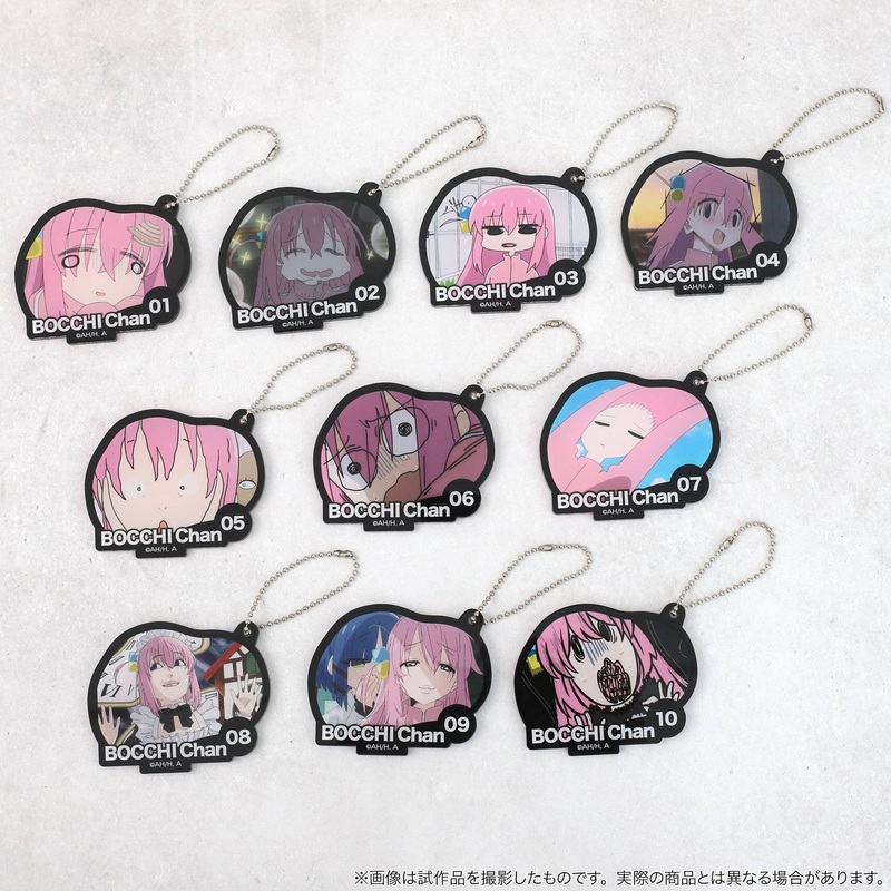 Bocchi the Rock!: Bocchi-chan Hundred Faces Acrylic Keychain Collection 1Box 10pcs