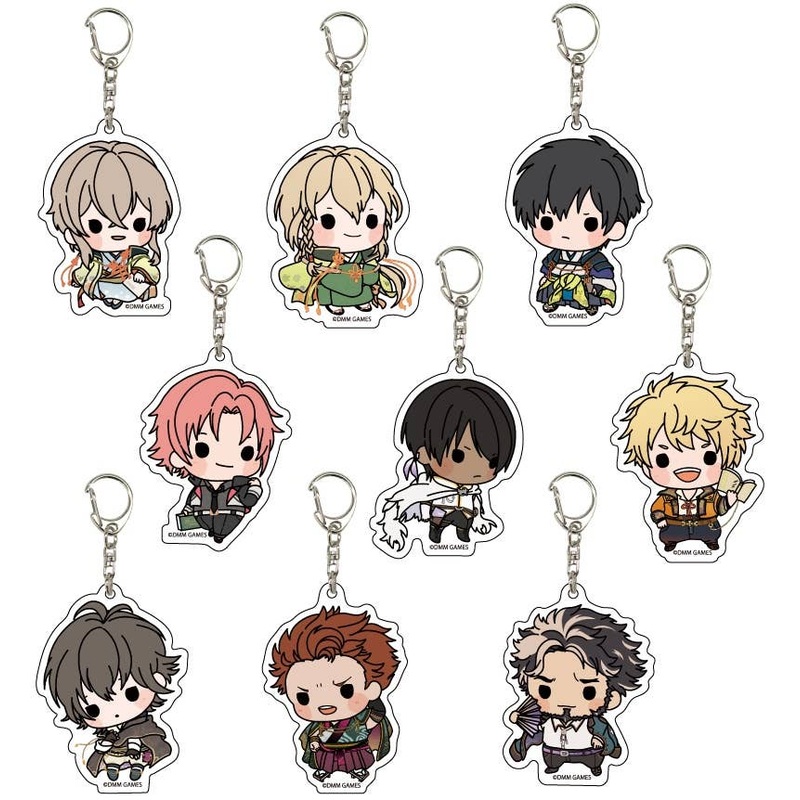 Bungou to Alchemist: Acrylic Keychain 01: 1Box 9pcs