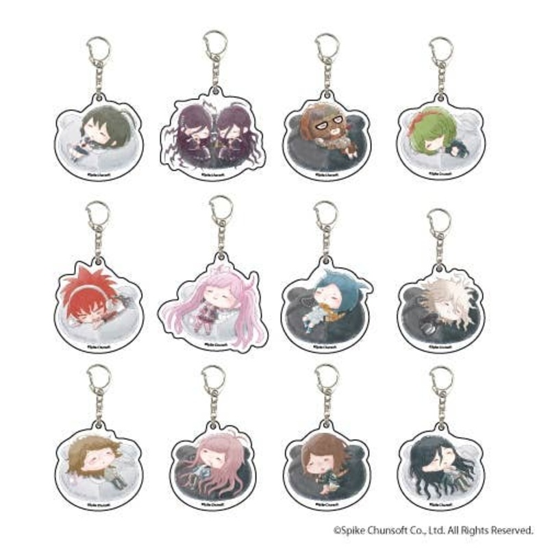 Danganronpa Another Episode: Ultra Despair Girls: Acrylic Keychain Vol.04 (Suya Chara) 1Box 12pcs