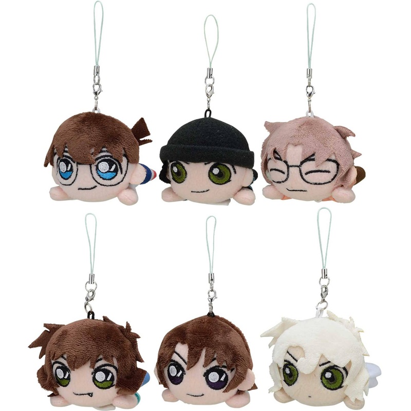 Detective Conan: Lying Down Plush Petit Vol.4: 1Box 6pcs