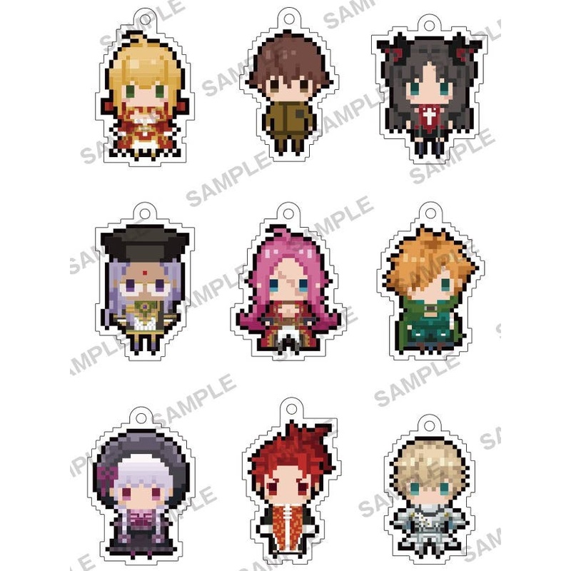 Fate/EXTRA Last Encore Petit Bit Strap Collection 1Box 9pcs