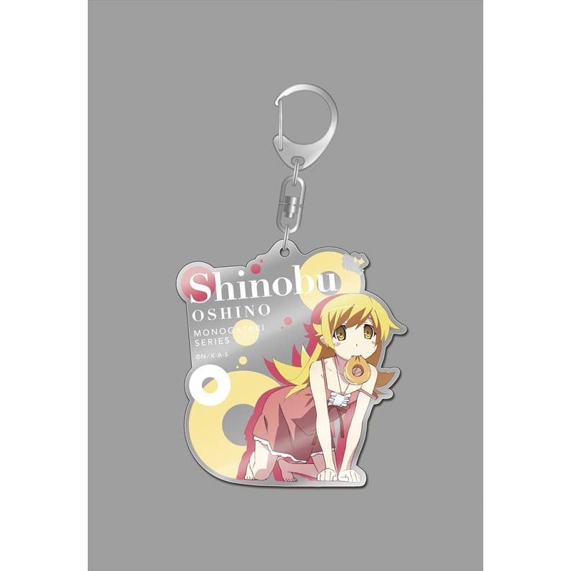 Monogatari Series Second Season Big Acrylic Keyholder Shinobu Oshino Anime Ver.