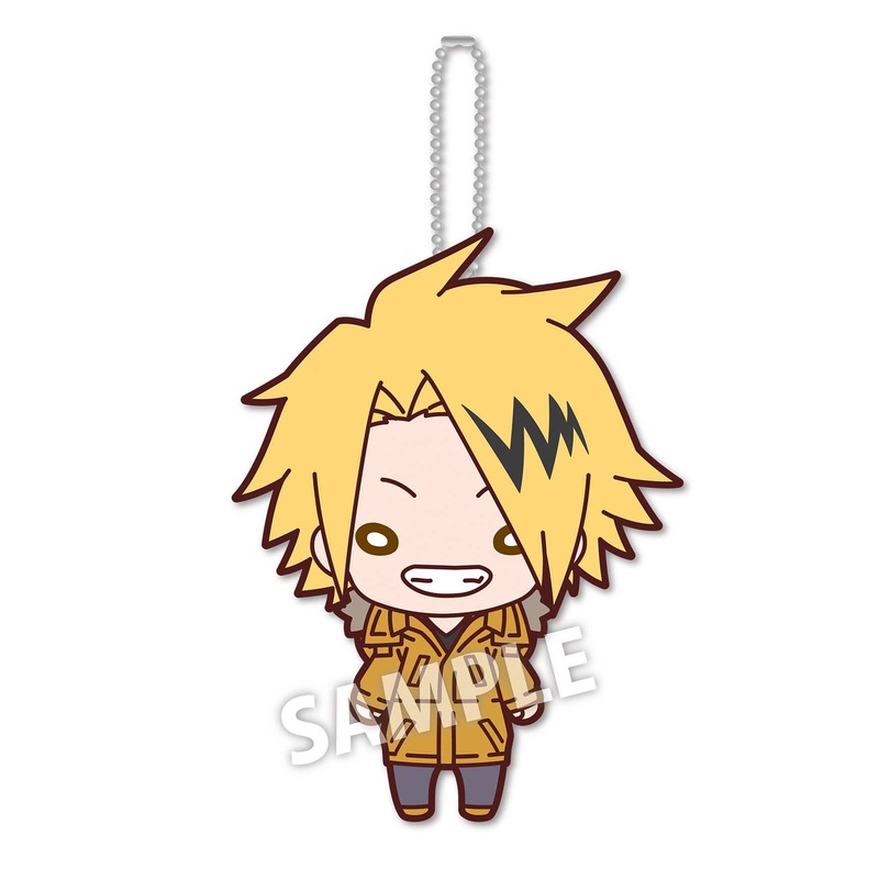 My Hero Academia: Nitotan Plush Toy with Ball Chain: Denki Kaminari (Coat)