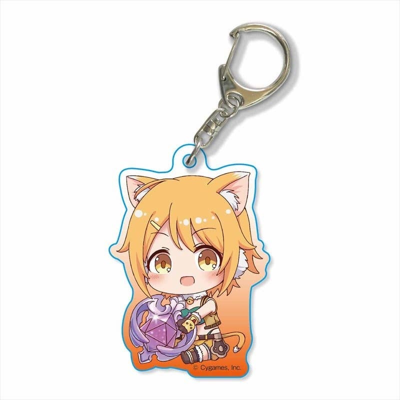 Princess Connect! Re:Dive: Gyugyutto Acrylic Keychain: Hiyori