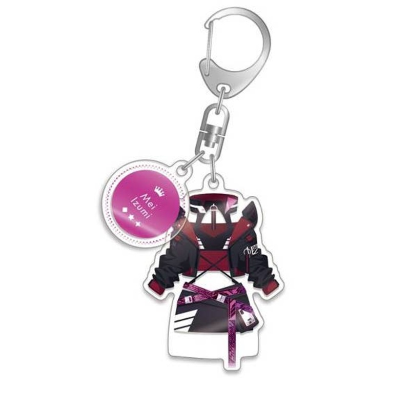The Idolmaster Shiny Colors: Costume Acrylic Keychain Mei Izumi Neon Light Romance Ver.