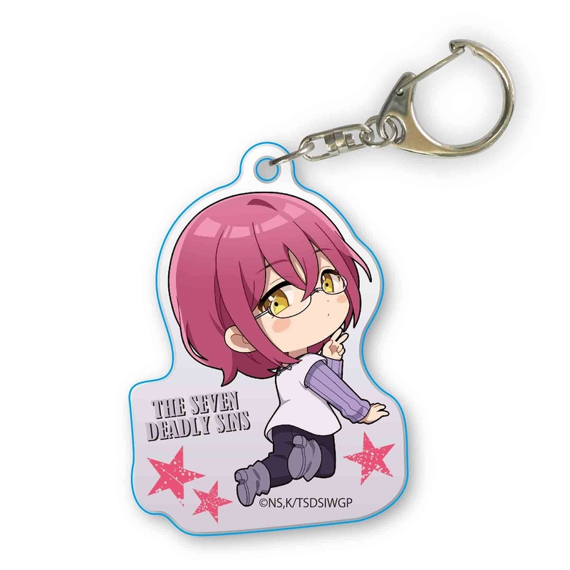 The Seven Deadly Sins: Wrath of the Gods: Pukasshu Acrylic Keychain Gowther