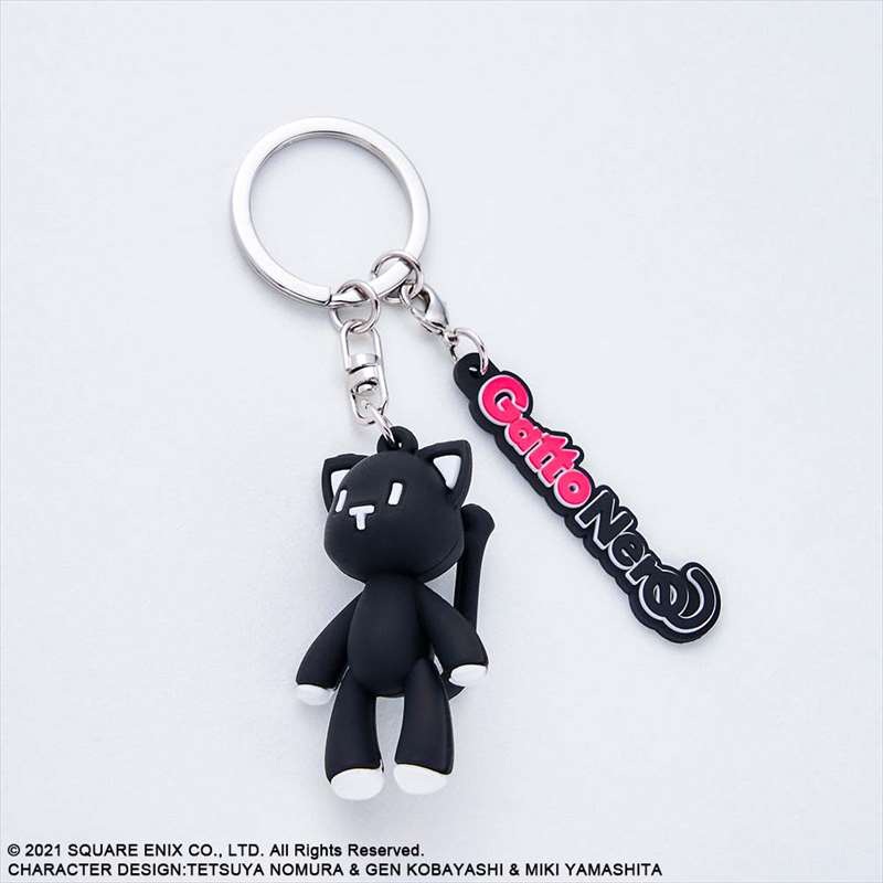 The World Ends with You / TWEWY: Rubber Mascot Figure Key Chain (Mr. Mew)