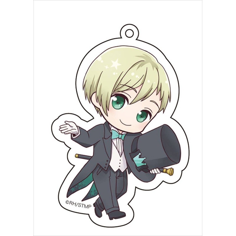 TV Anime Star-Myu: Acrylic Keychain Silk Hat Ver. Team Hiragi 1 Rui Tatsumi