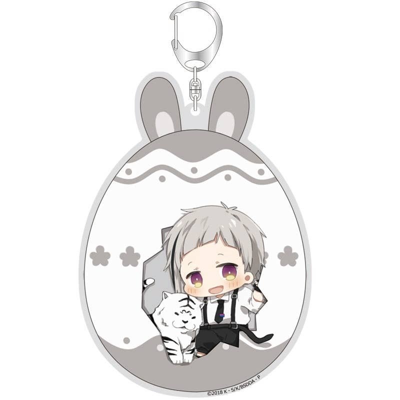 Bungo Stray Dogs: Dead Apple: Piyotto Rabbit Acrylic Keychain Atsushi Nakajima
