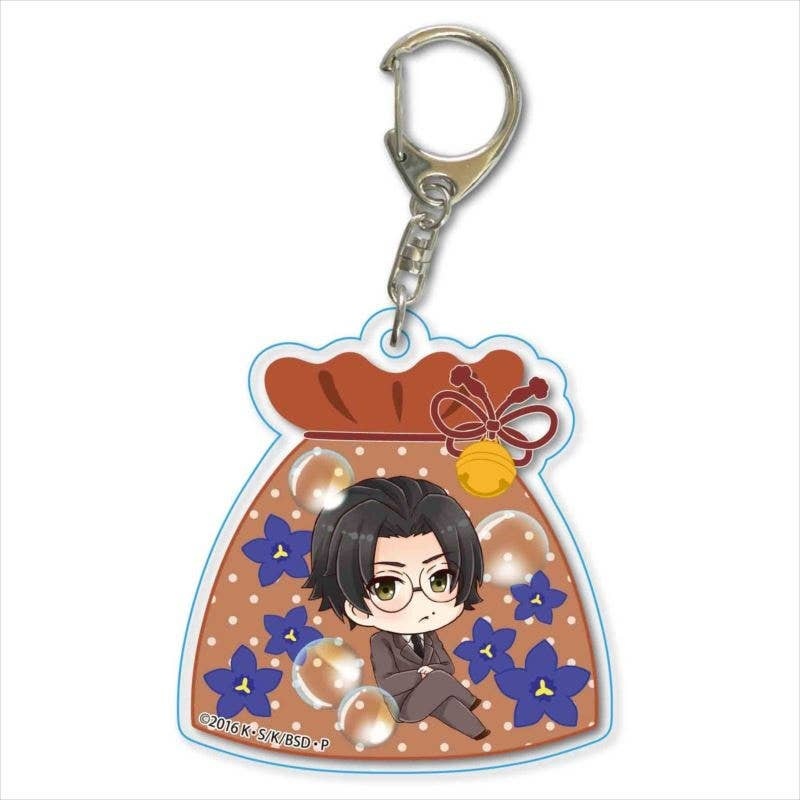 Bungou Stray Dogs: Pukasshu Acrylic Keychain Ango Sakaguchi