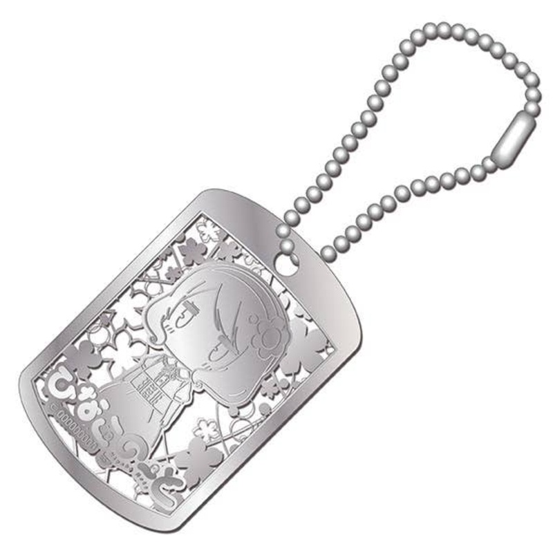 Hinako Note Metal Art Dog Tag Ruriko Kuroyanagi