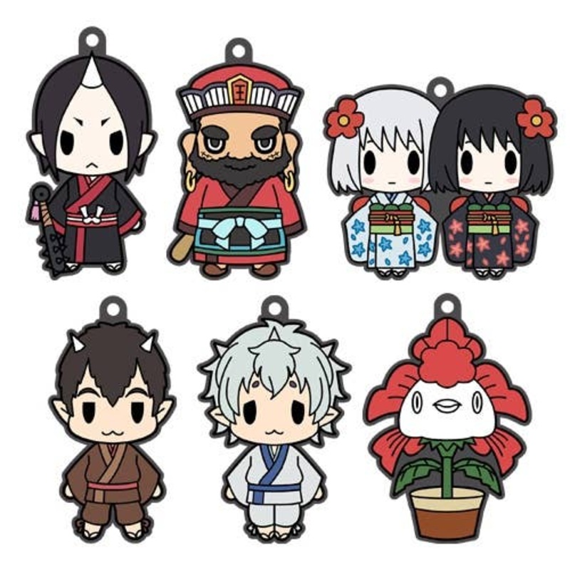 Hozuki's Coolheadedness Rubber Strap Collection vol.1 1Box 6pcs