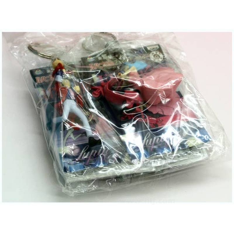 Lupin III Figure Key Holder 4-Piece Set