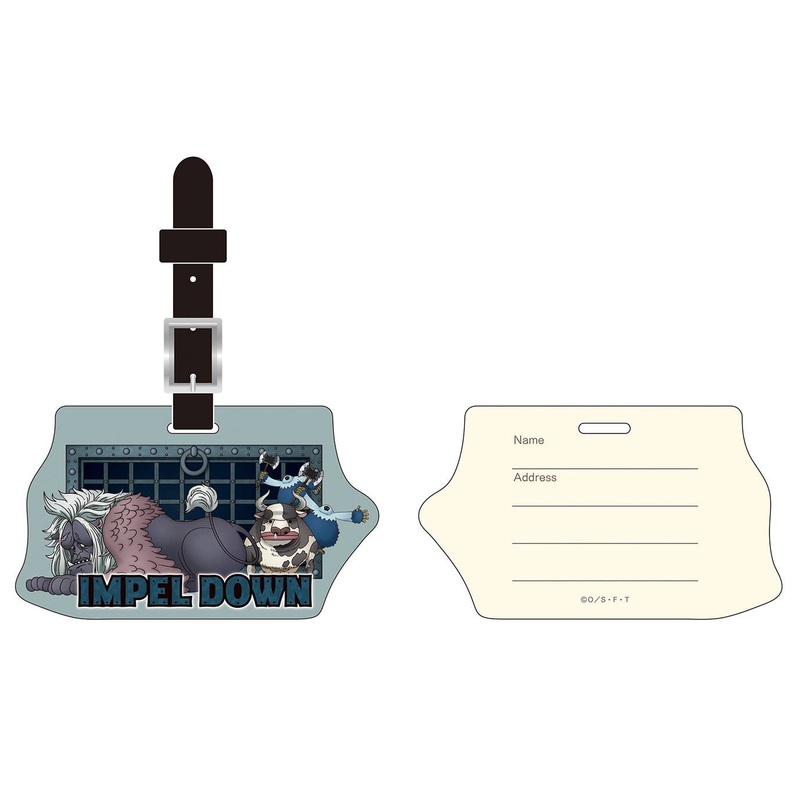 One Piece: Souvenir Luggage Tag / Great Prison Impel Down Edition