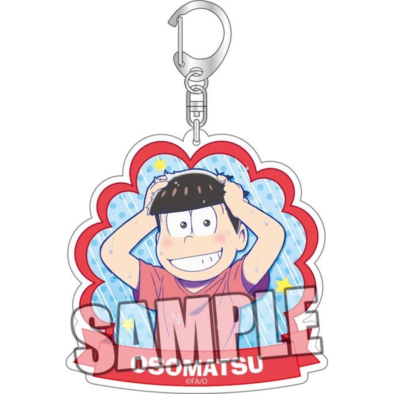 Osomatsu-san: Acrylic Keychain Osomatsu Rainy day Ver.