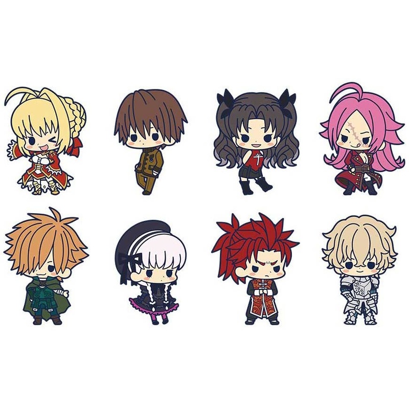 Rubber Strap Collection Fate/EXTRA Last Encore 1Box 8pcs