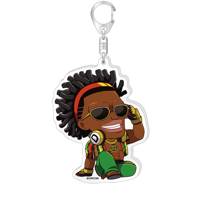 Street Fighter 6: Petanko Acrylic Keychain Deejay