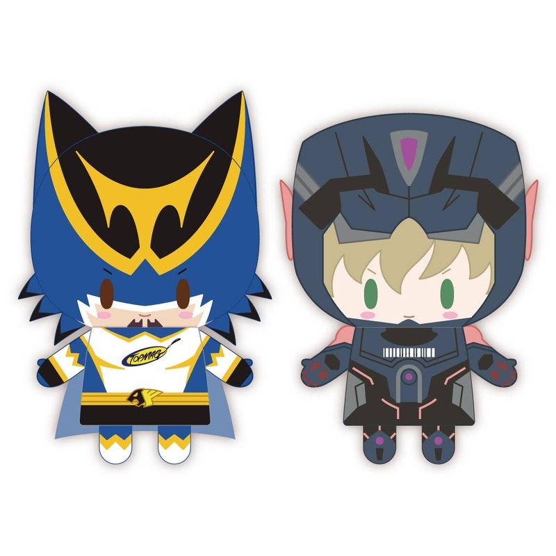 Tiger & Bunny: Finger Mascot Puppela Set Vol.3 Wild Tiger (Top Mug) & Barnaby Brooks Jr. (Prototype Suit)