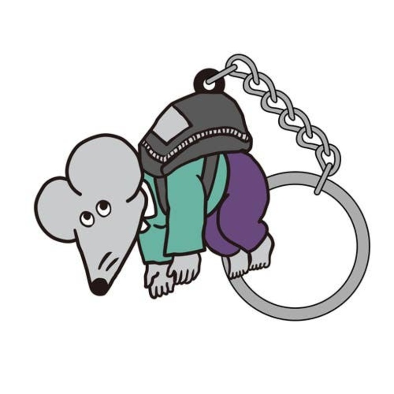 100 Nichi Go ni Shinu Wani: 100 Nichi Go ni Shinu Wani Nezumi Pinched Keychain