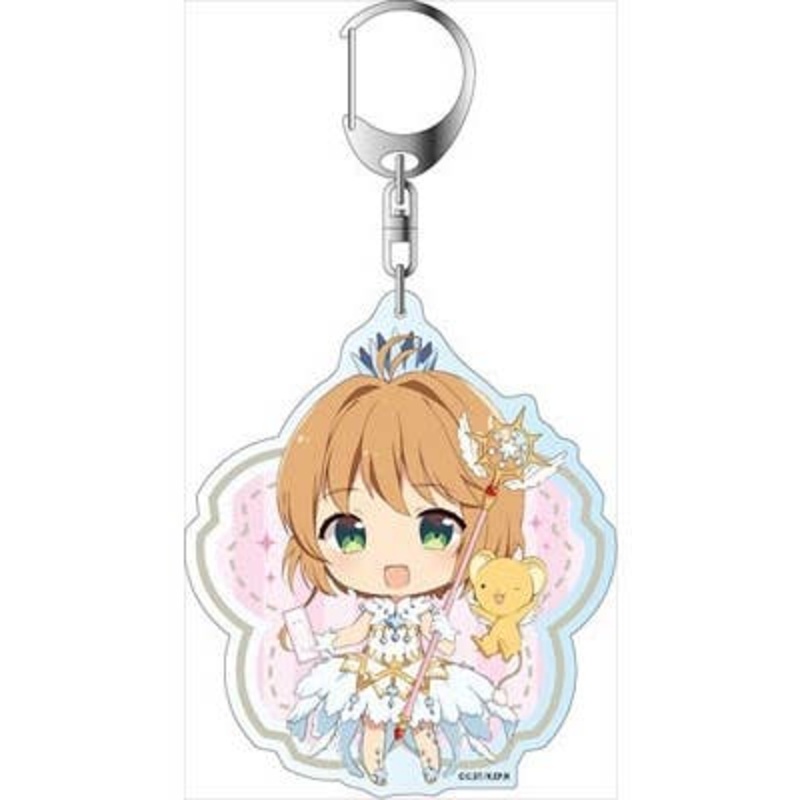 Cardcaptor Sakura (Newly Drawn) Acrylic Keychain Sakura