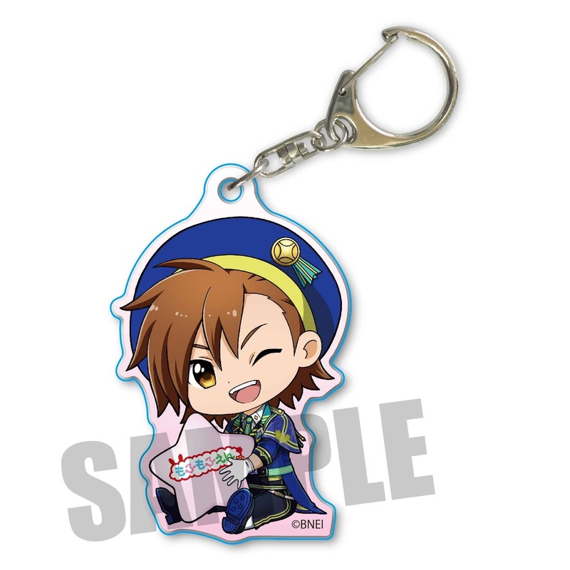 Gyugyutto Acrylic Keychain Part.3 The Idolmaster SideM: Shiro Tachibana