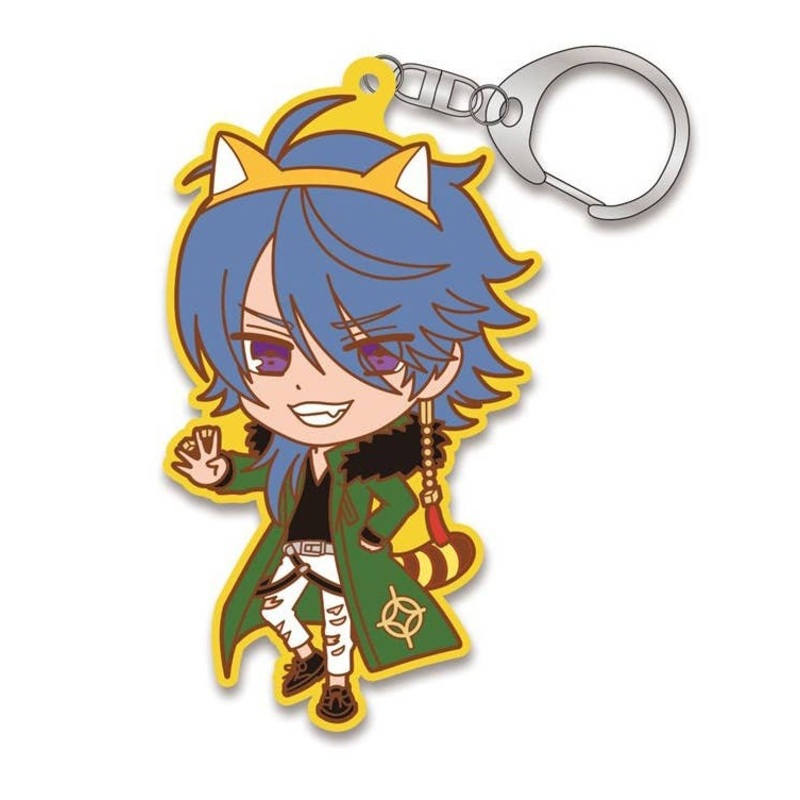 Hypnosis Mic -Division Rap Battle- x Rascal: Rubber Keychain (Dice Arisugawa)