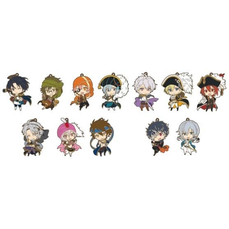 Idolish7 Newly Drawn Ver. Idol Costume Trading Rubber Strap 1Box 12pcs