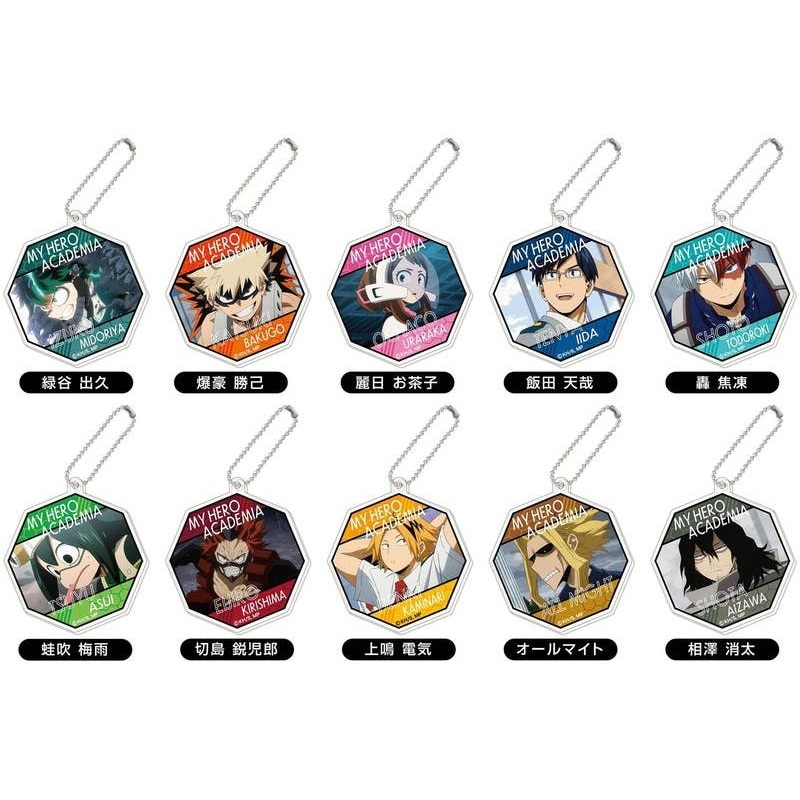 My Hero Academia: Decofla Acrylic Keychain Vol.4 1Box (10pcs)