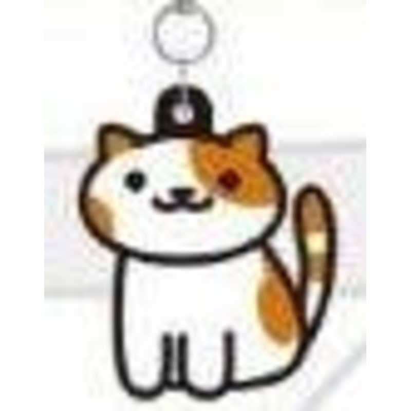 Neko Atsume 3Way Rubber Strap Ver.3 Patches (Buchi-san)