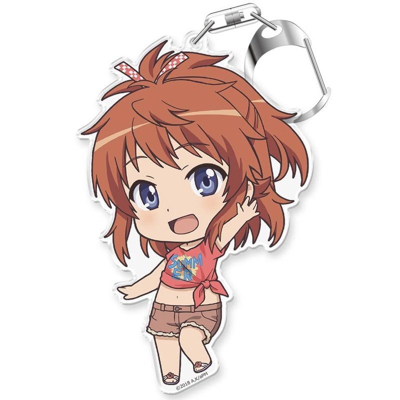 Non Non Biyori Vacation: PuniColle! Keychain "Natsumi Koshigaya"