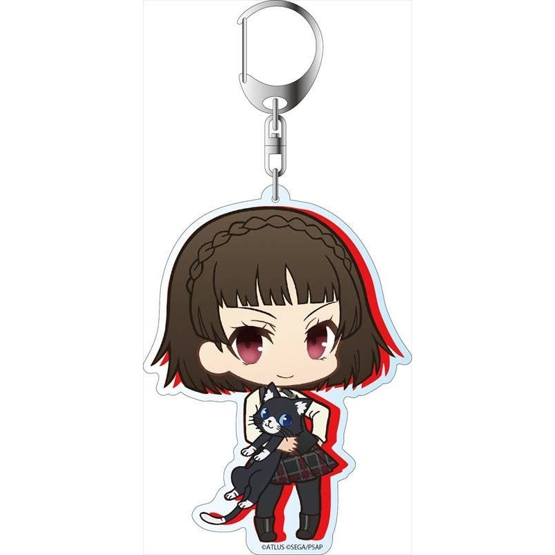 Persona 5 the Animation Big Keychain Puni Chara Makoto Niijima