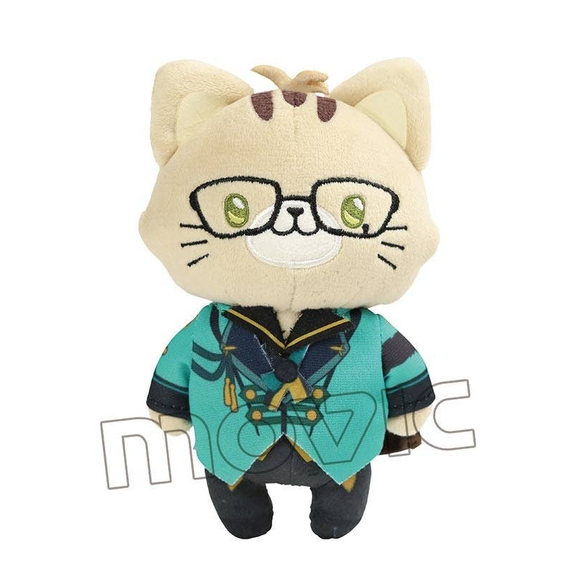 Tsukiuta (Original Ver.): withCAT Plush Toy Keychain (With Eye Mask) Haru Yayoi