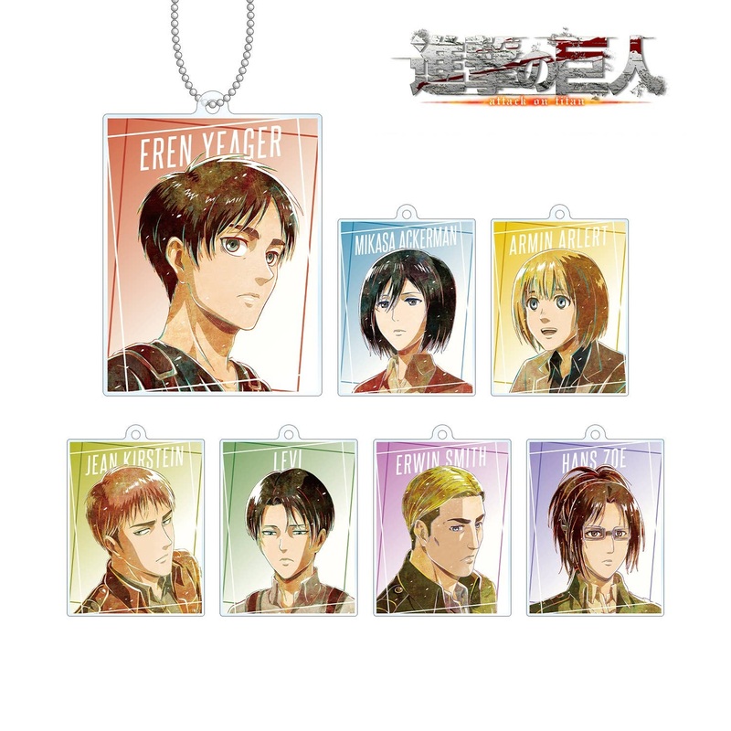 Attack on Titan: Trading Ani-Art Acrylic Keychain Vol.2 1Box 7pcs