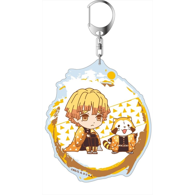 Demon Slayer: Kimetsu no Yaiba x Rascal: Big Keychain Zenitsu Agatsuma