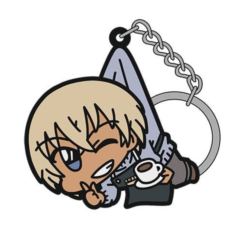 Detective Conan: Toru Amuro Pinched Keychain Ver.2.0