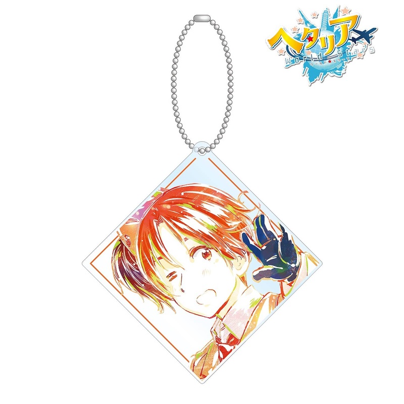 Hetalia World Stars: Italy Ani-Art Big Acrylic Keychain