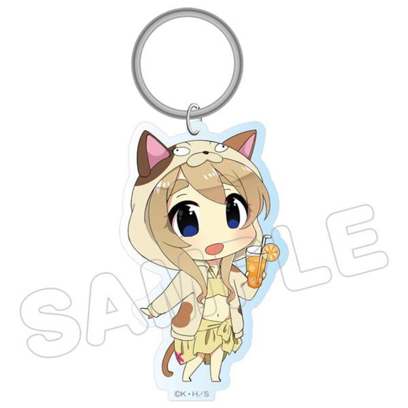 K-On!: Animalkko Acrylic Keychain Summer Tsumugi Kotobuki