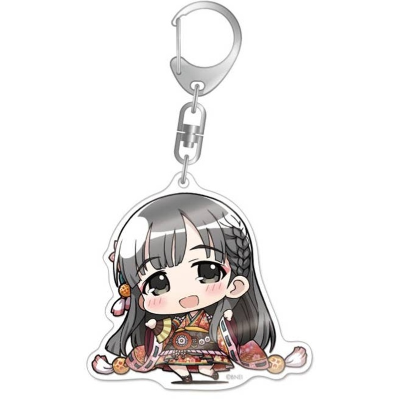 Minicchu The Idolmaster Cinderella Girls Acrylic Keychain Sae Kobayakawa Hana Hokorobiru Utage