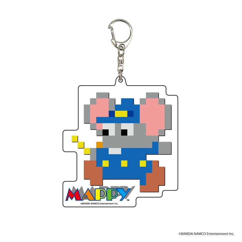 Namco Classic Title: Big Acrylic Keychain 03 Mappy