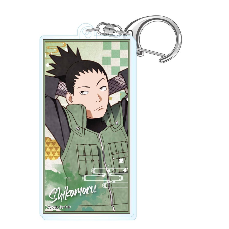 Naruto Shippuden: Vintage Series Acrylic Banner Keychain Shikamaru Nara (Reissue)