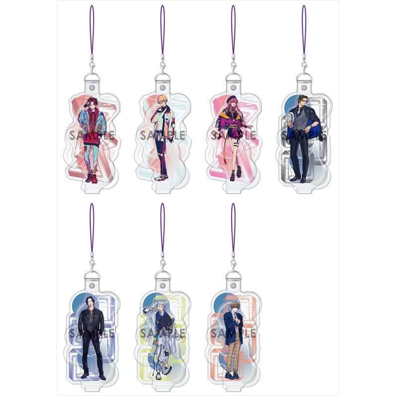 Paradox Live: Character Vinyl Strap Box.A 1Box 7pcs